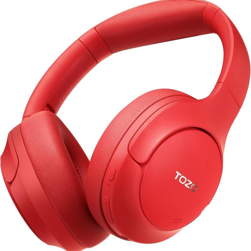 TOZO HT2 Hybrid Active Noise Cancelling Headphones, Wireless over Ear Bluetooth Headphones Electronic Audio Headset Earbud Noisecancellingheadphones Gym Traveling