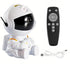 Astronaut Star Projector with remote control and USB cable for kids&