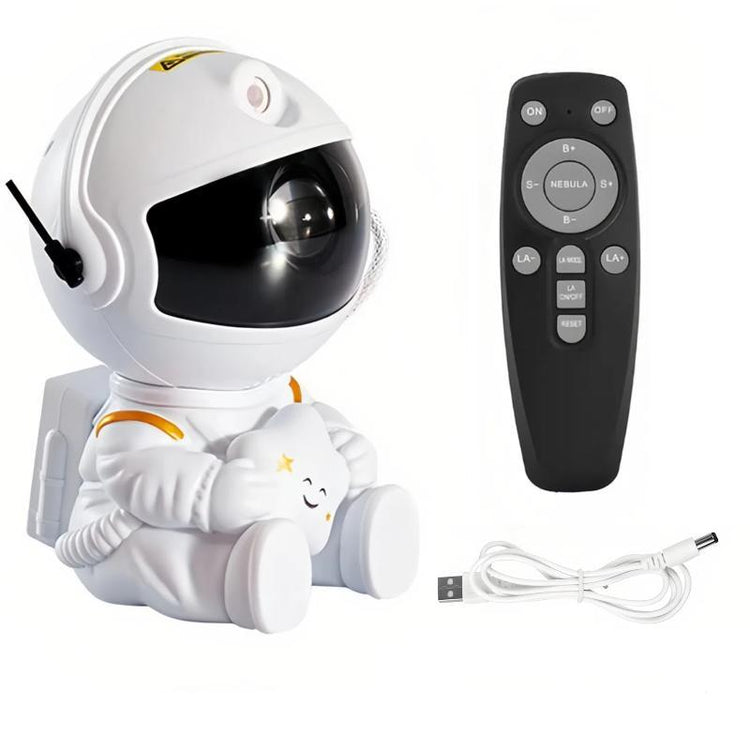 Astronaut Star Projector with remote control and USB cable for kids&