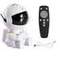 Astronaut Star Projector with remote control and USB cable for kids&