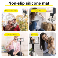 【Dealsforyoudays】Telesin Magnetic Selfie Stick Tripod with Bluetooth Remote Control, 27" Extendable Phone Stand Tripod for Magsafe for Iphone 15 14 13 12 Pro Max Series, All Android Phones with Magnetic Functionality