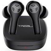 TREBLAB WX8 Wireless Earbuds with Charging Case - Audio Cable Headphone