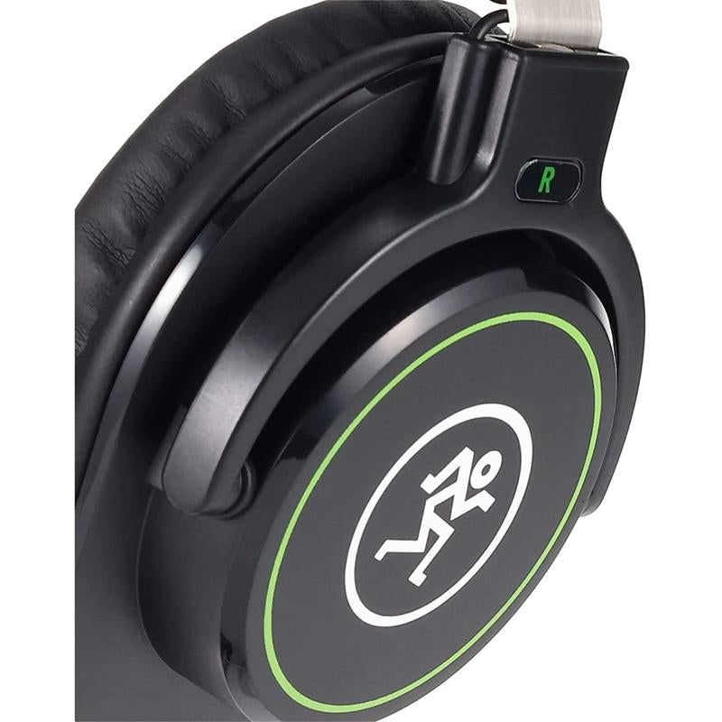 Comfortable Mackie MC-100 studio headset for long sessions