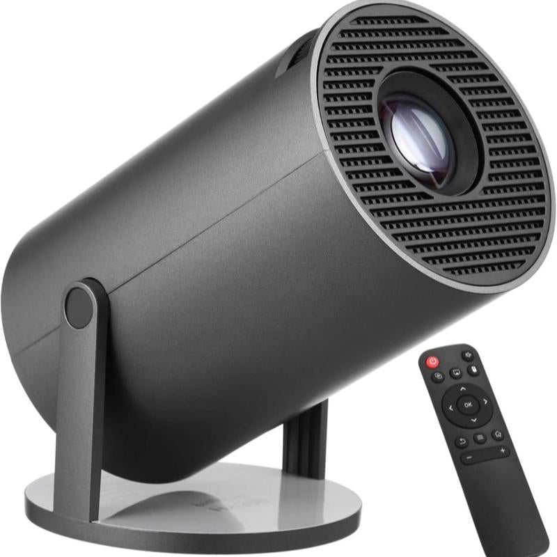 Haoye Portable Projector,5G Wifi&Bluetooth,Bt 5.2,200 Inch Screen,Built-In Speaker,Home Outdoor Video Projector with Android 11 System Projectors