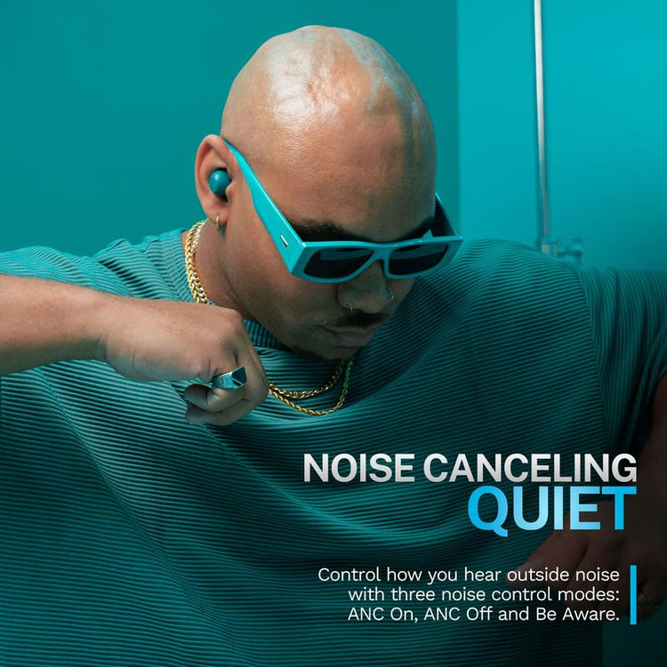 JLab Go Pop ANC earbuds IP55 waterproof
