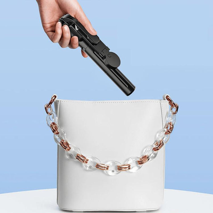 New 6 in 1 Selfie Stick with Fill Light, 67" Phone Tripod & Wireless Remote Page Turner,Bluetooth Camera Video Recording Remote,Music Control, for Iphone ,Ipad ,Ios,Android