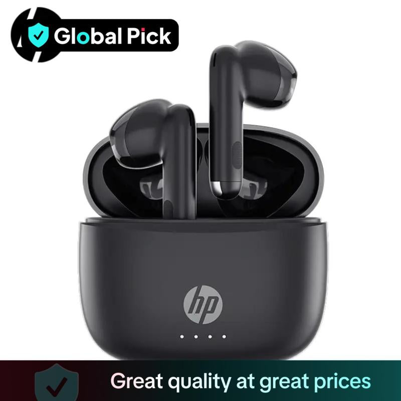 HP Wireless Sport Earbuds • IPX4 Waterproof Bluetooth In‑Ear Headphones, USB‑C Charge, Noise Cancelling
