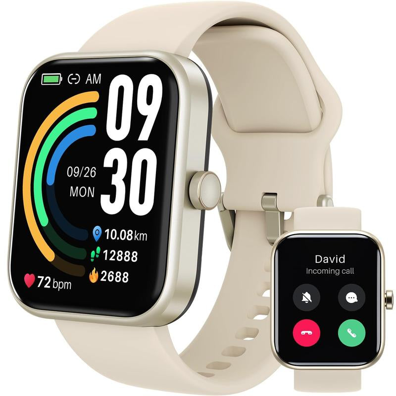 TOZO S3 Smart Watch (Answer/Make Call) Bluetooth Fitness Tracker with Heart Rate, Sleep Monitor Fathersdaygift Wristwatch Wearable Smartphone