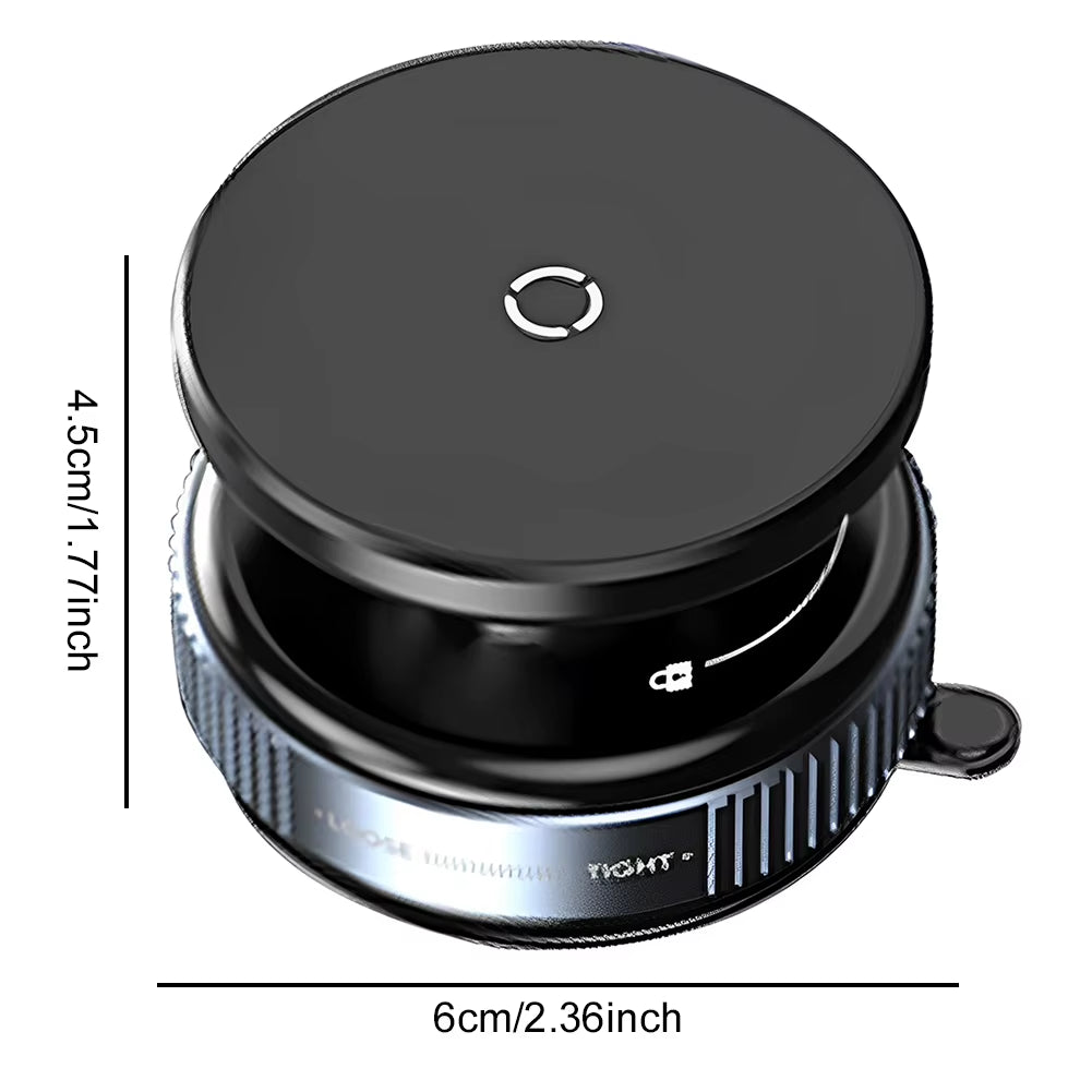 Vacuum Magnetic Suction Cup Car Phone Holder 360° Rotation Navigation Stand Bracket Car Magnetic Holder for Magsafe for Iphone