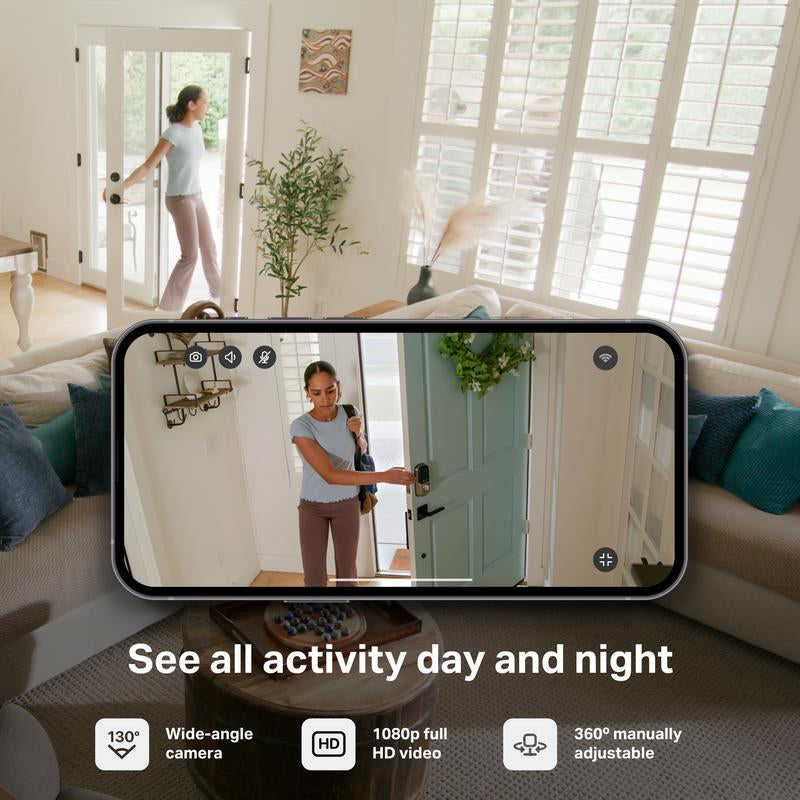 MyQ Indoor Security Camera two-way audio