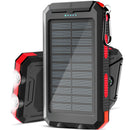 Waterproof Outdoor Solar Power Bank 38800Mah Dual USB Travel Outdoor Solar Mobile Phone Charger Solar Powerbanks for Camping