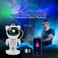 Astronaut Galaxy Projector Star Projector Bluetooth Speaker White Noise Star Moon Galaxy Lights for Bedroom with Timer Remote Nebula Night Light 360° Adjustable Starry Space Ceiling Lamp