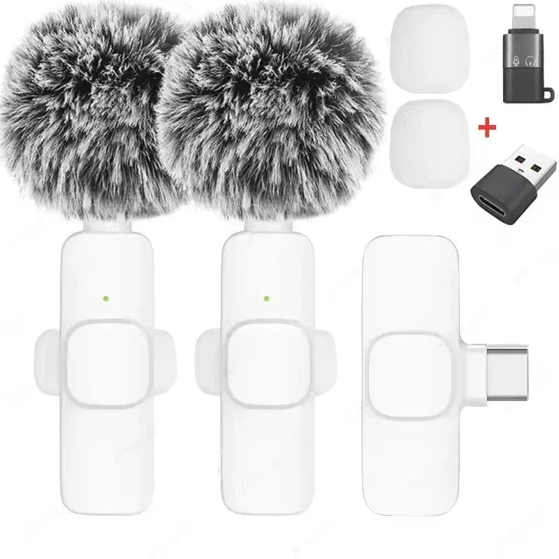 Wireless Lavalier Microphone – Best Lavalier Mic for Smartphone & Interviews