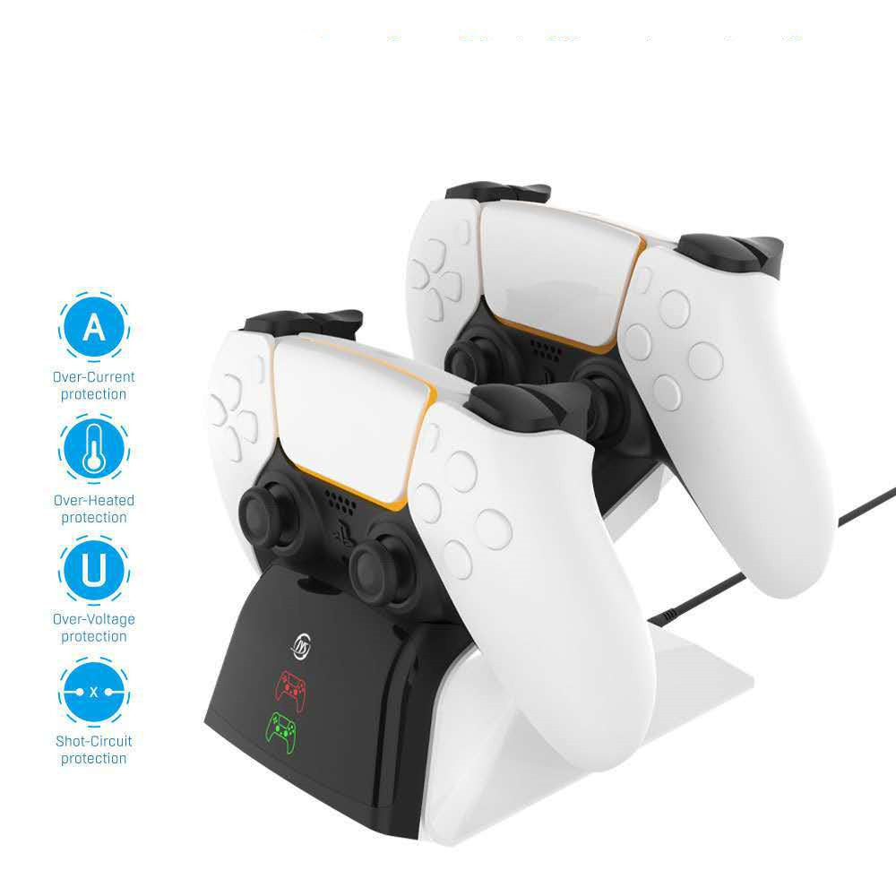 PS5 Dual Controller Charger – Fast DualSense Charging Dock