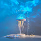 Jellyfish Projector Lamp，7-Color Ocean Wave Projector Light, Light Dimmable , Cute Room Decor，Romantic Gift for Family and Friend, Aurora Projector Lamp
