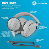 JLab Lux ANC Headphones Gift Set cushioned ear pads