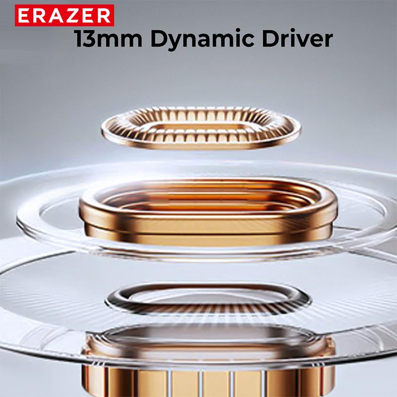 ERAZER XP6 Wireless Earbuds Open Free Wireless Bluetooth Earbuds Touchscreen Earphones for Listening to Music & Calling, Bluetooth Wireless Headphones