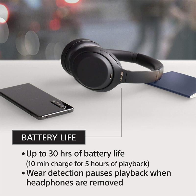 Sony WH1000XM4 Noise Cancelling Headphones adaptive sound control