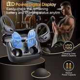 Original  HD65 TWS Bluetooth V5.4 Headphones Wireless LED Digital Display Earphones Noise Reduction Waterproof Headset New