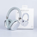 [Freeship] Christmas Gift, Wireless On-Ear Headphones, Stereo Headphones with Microphone, Immersive Bass, Foldable Design,Usb-C Charging Port, FM Radio, SD/TF, Sports & Gaming Headphones