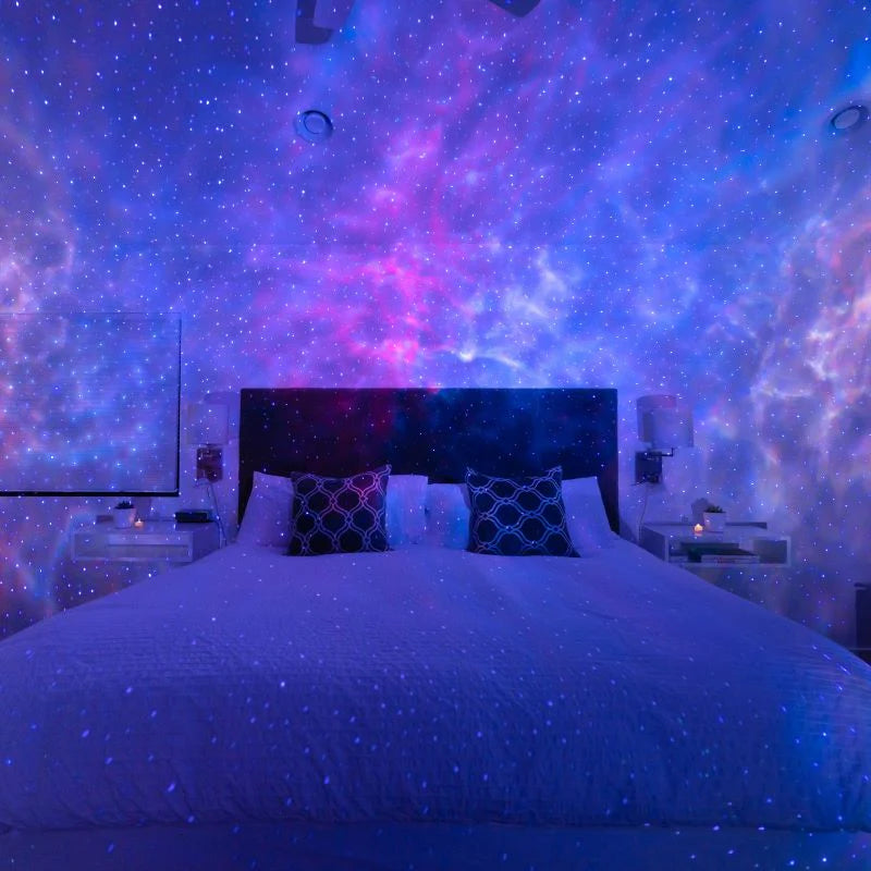 aurora wave led nebula projector room ambiance