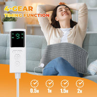 Multifunctional Heating Pad, 9-Level Temperature Adjustment 4-Level Timing Heating Pad, Body Waist Shoulder Heating Hot Compress Pad for Women & Men, Body Care Products, Massagers, Heating Pad