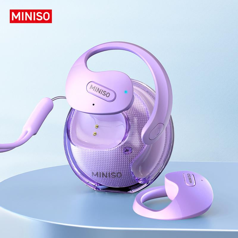 Miniso X15Pro Wireless Headphones Bluetooth 5.4 Sport Earphone HIFI Sound Quality