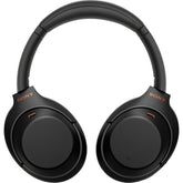 Sony WH 1000XM4 wireless noise cancelling headphones close-up