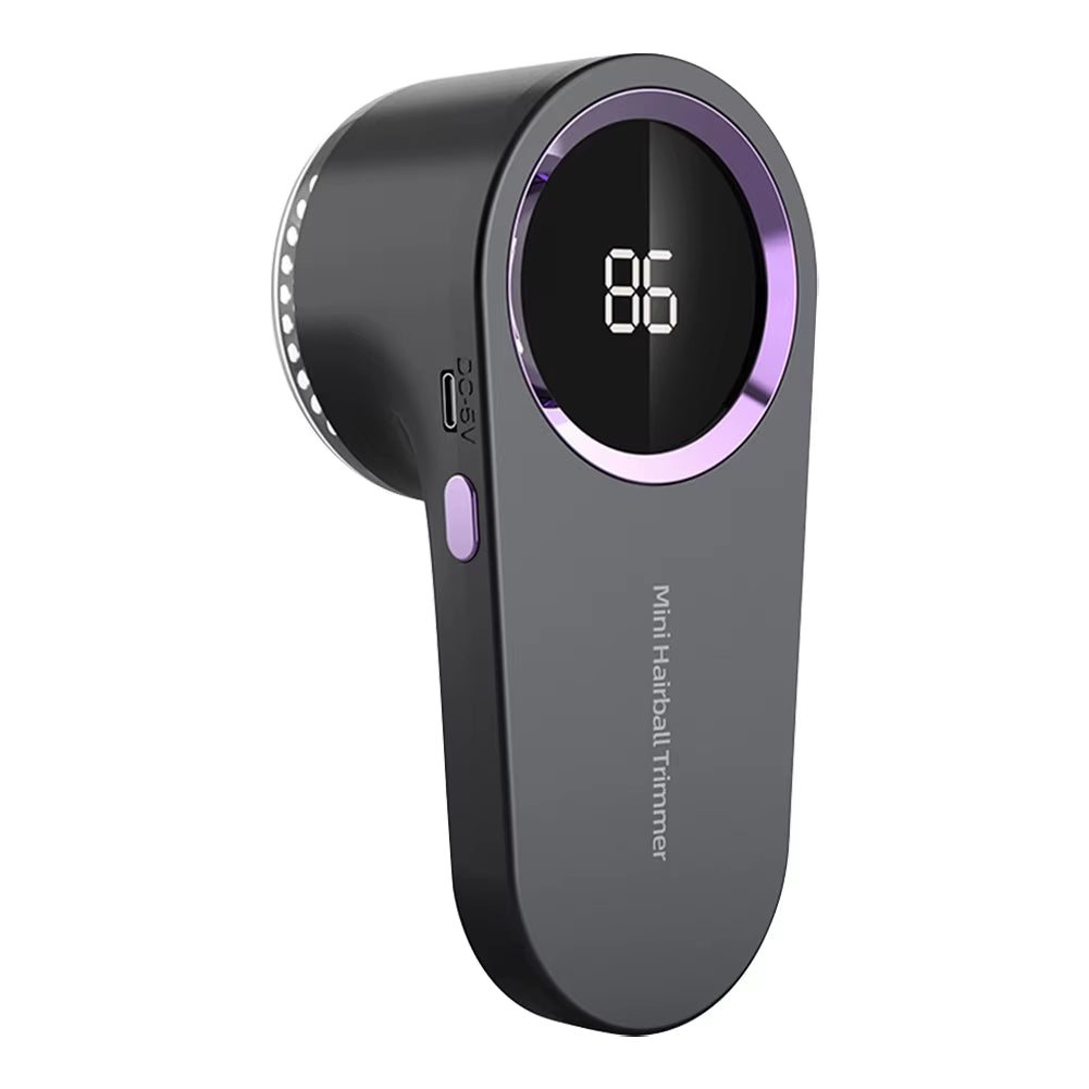 LED Display USB Rechargeable Fabric Shaver – Electric Lint Remover