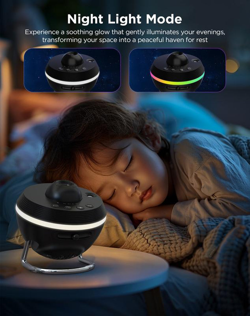 Galaxy Projector Night Light, Starry Star Projector Night Light with Aurora Effects for Bedroom, Gift Idea, Barracks Room Transformation, Bluetooth Remote, Wall LED Signs, Home Décor Essential, for Kids, Xmas