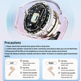 HP Wireless Earbuds, In-Ear Design Headphones, Wireless Waterproof Earbuds Bass, Electronic IPX4 Waterproof Sports Headphones, USB C Charging Ear Buds, Noise Cancelling Headphones, Audio, Chargeable