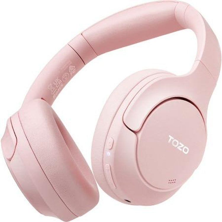 TOZO-HT2 Hybrid Active Noise Cancelling Headphones, Wireless over Ear Bluetooth Headphones Fathersdaygift Headset Audio Electronic Earbud Traveling Gadgets Gym Noisecancellingheadphones
