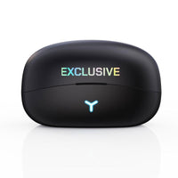 Low-latency bone conduction gaming earbuds front view