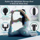 Handheld Deep Tissue Massager, 1 Box Deep Tissue Muscle Massager, Usb Rechargeable Massagers, Portable Muscle Massagers for Body, Back & Neck Massage Relaxation, Fitness Equipment for Home Gym, Workout Equipment, Vibration Machine, Relaxation Aid, Gift