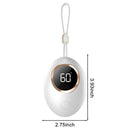 Hand Warmers Rechargeable 3 Modes Instant Heat USB Power Bank Portable Electric Heater with LED Digital Screen Fast Warm