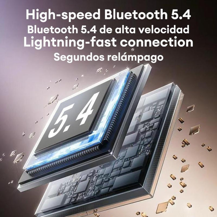 Hyundai Ear Buds - Headphones Bluetooth with Dual-Fold Design, Noise Isolation - 145H Playtime Wireless Earbuds Bluetooth 6.0, IPX5 Waterproof & Sweatproof Wireless Headphones, Headset Ideal Traveling Gadgets & Electronic Gifts for Men and Women