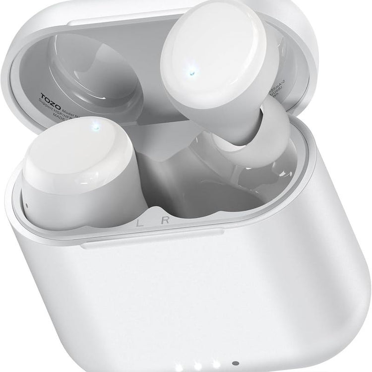 TOZO T6 Ergonomic with APP Edition(2024) True Wireless Earbuds IPX8 Waterproof Audio Headphone Electronic Headset Mini Earbuds Mini Headphones Fathersdaygift