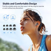 Wireless EarFun Headphones for Travel, Work, and Calls