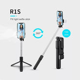 Selfie Stick Tripod with Remote Control, Bluetooth- Selfie Portable Tripod Stand Phone Holder Compatible with Iphone Samsung Alloy Aluminum