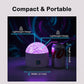 New Year Deal: Upgraded Multifunctional Sound-Activated Projector Lamps - 3-In-1 Aurora & Water Ripple Night Light with Voice Control, USB & Remote for Home, Party, Holiday Decorations & Gift