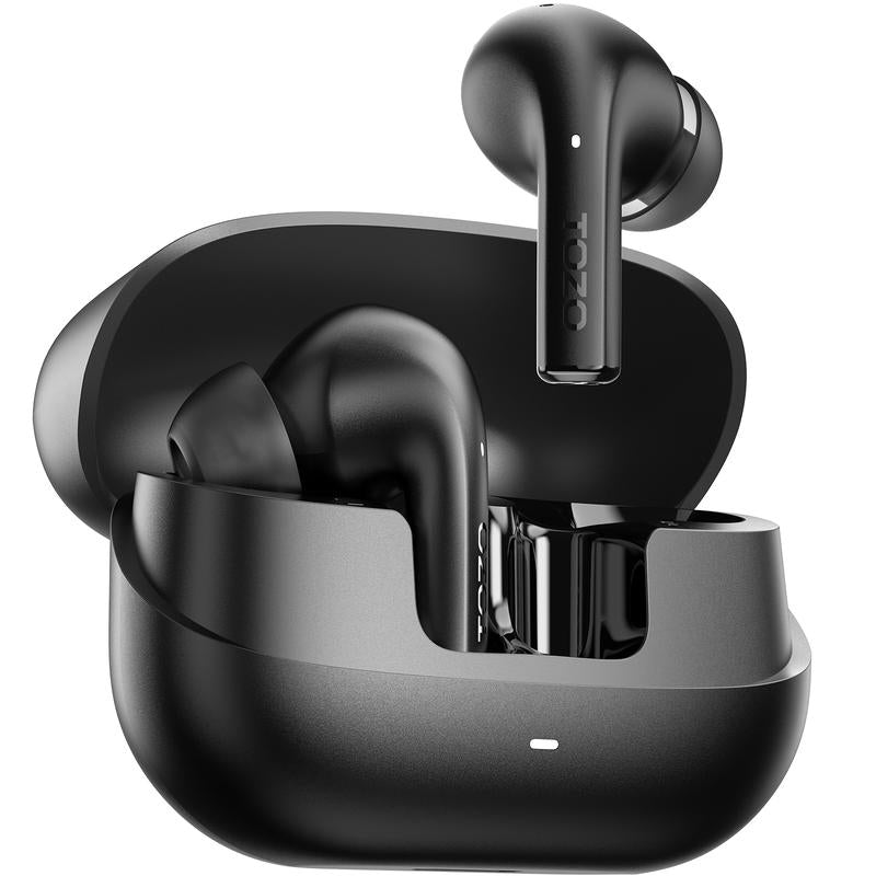 TOZO E2 Wireless Earbuds with Call Noise Cancellation, App Customize 32 Eqs, 10Mm Drivers with Powerful Bass, 30H Playtime, 2 Mics for Clear Calls, Bluetooth 5.3 Headphones, Comfort Fit In-Ear Headset Fathersdaygift Audio Charging Electronic Chargeable