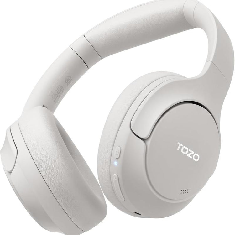 TOZO-HT2 Hybrid Active Noise Cancelling Headphones, Wireless over Ear Bluetooth Headphones Fathersdaygift Headset Audio Electronic Earbud Traveling Gadgets Gym Noisecancellingheadphones