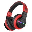 iClever Kids Bluetooth Headphones with LED Lights and Volume Limiter – 55H Playtime Wireless Headset with Mic for iPad and Tablet