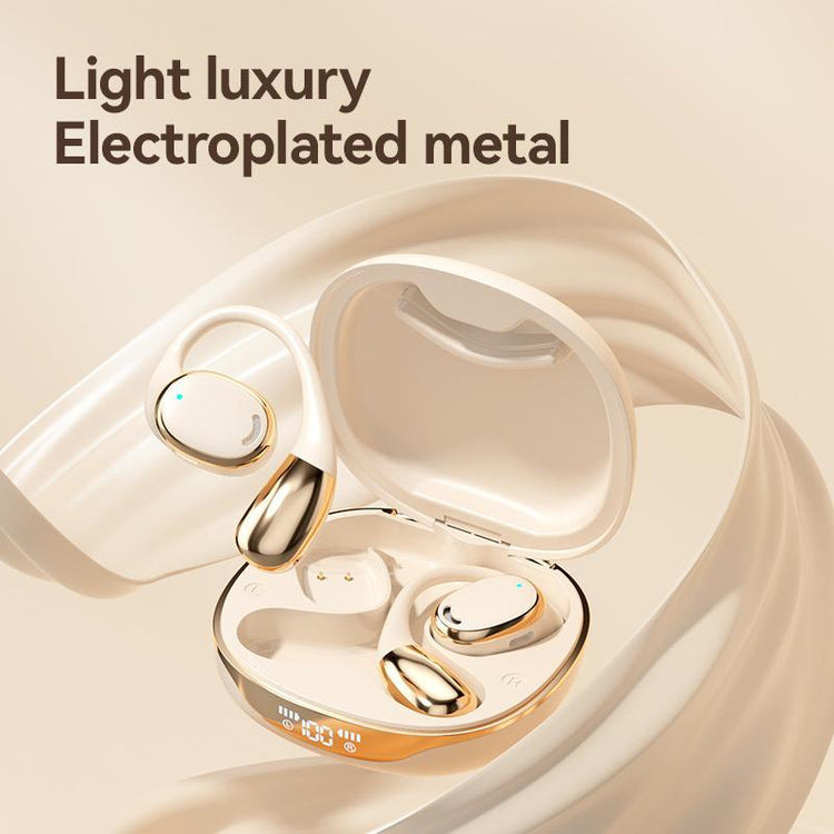 Wireless Earphone, IPX4 Waterproof Wireless Earbuds with Digital Display, Sweatproof Earbuds with Microphone for Running, Workout, Headphones