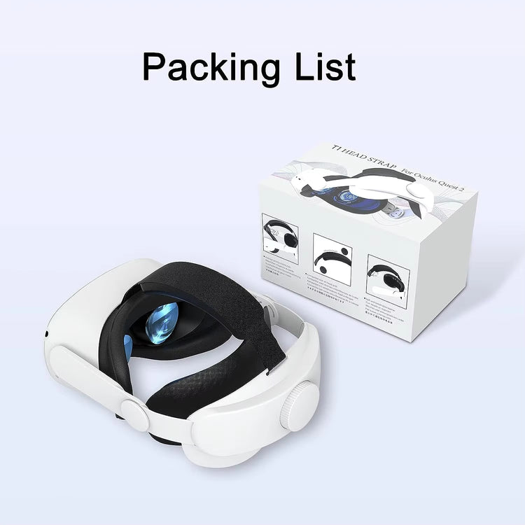 Meta Quest 3 Head Strap Upgrade with packaging for enhanced VR comfort and stability.