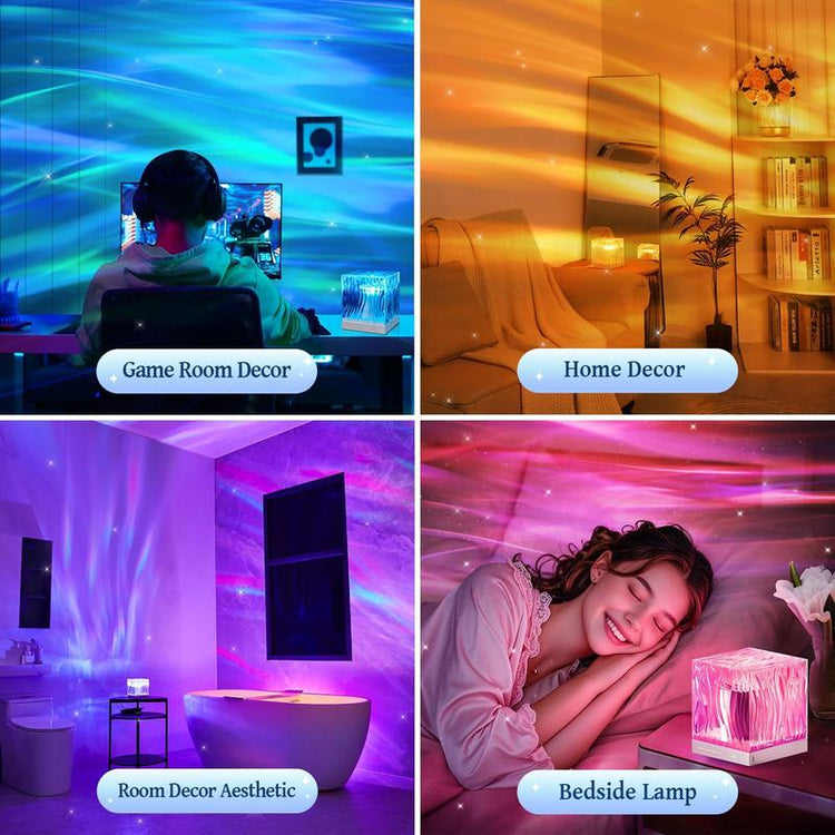 Northern Lights Projector Christmas Gifts for Teen Girls,18 Colors Galaxy Projector for Bedroom Galaxy Light Projector,Remote Ambient Lighting Mood Lighting Room Lights,Cool Stuff Room Decor Aesthetic