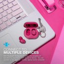 JLab JBuds Mini earbuds and headphones battery display