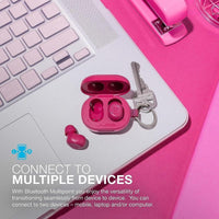 JLab JBuds Mini earbuds and headphones battery display
