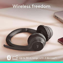 Comfortable over-ear padding of Zone 301 headset