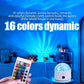 New Year Deal: Upgraded Multifunctional Sound-Activated Projector Lamps - 3-In-1 Aurora & Water Ripple Night Light with Voice Control, USB & Remote for Home, Party, Holiday Decorations & Gift